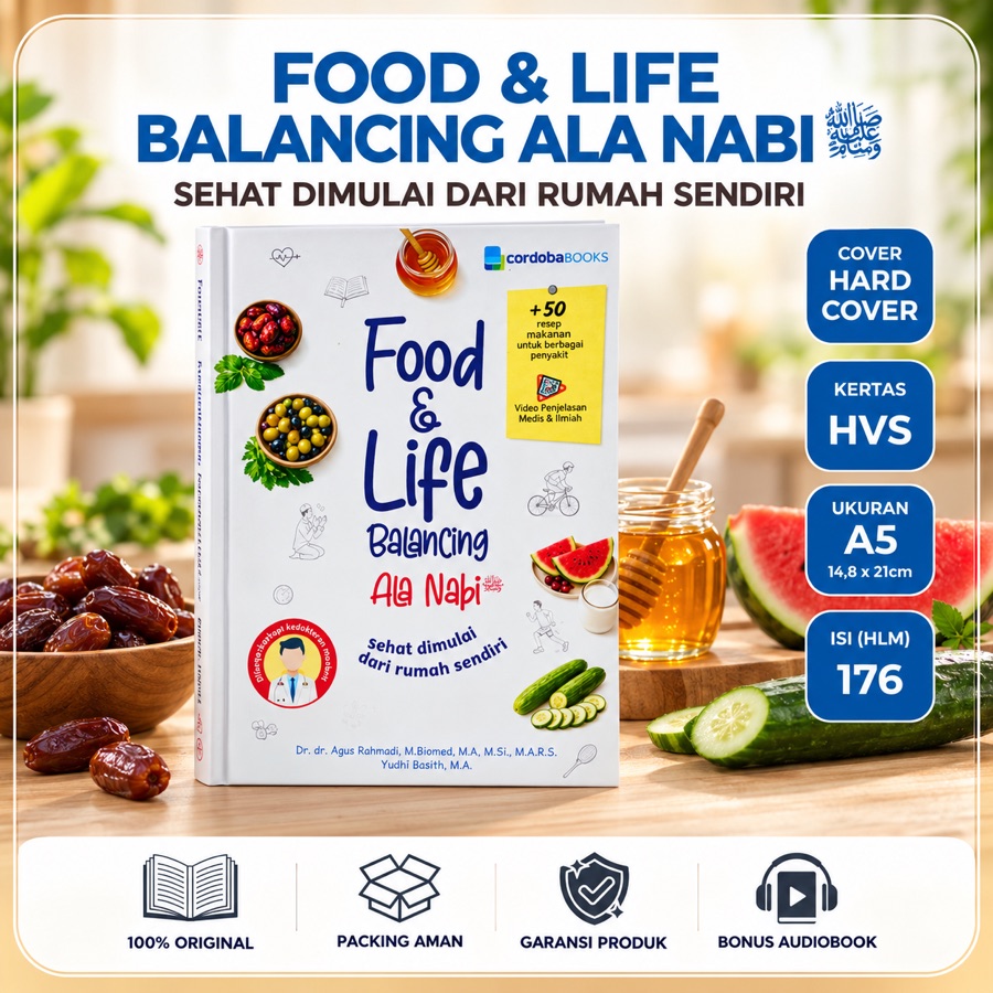 Spesifikasi buku Food and Life Balancing Ala Nabi