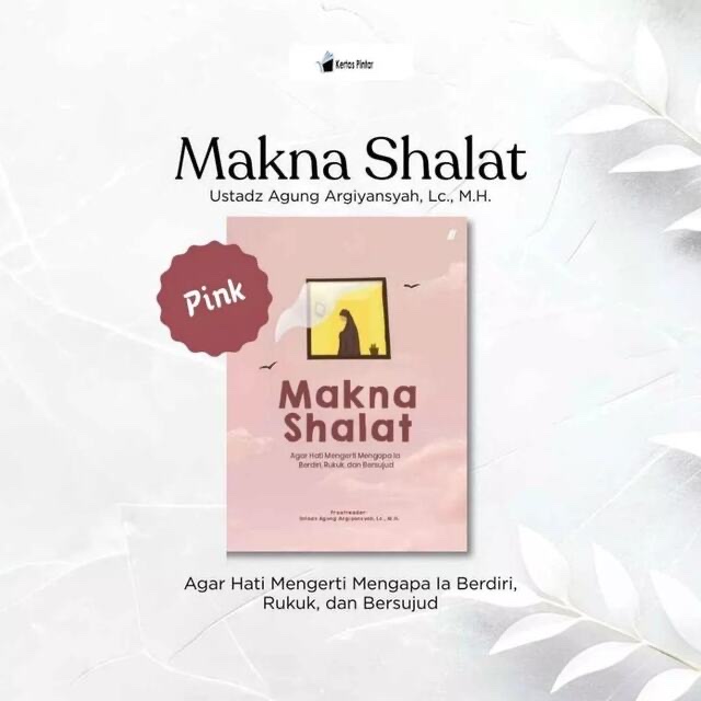 Buku Makna Shalat warna Pink